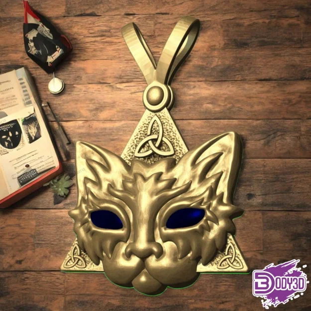 Mặt dây chuyền mèo Scaredy Cats (Scaredy Cats Pendant) - Image 4