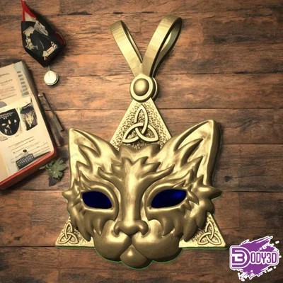 Mặt dây chuyền mèo Scaredy Cats (Scaredy Cats Pendant)