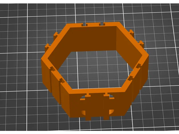 Kệ Trưng Bày Lục Giác cho Mario Minifigs (kèm ngàm gắn tường) - Image 13