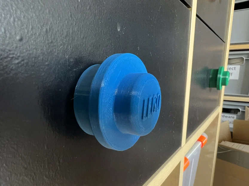 Tay nắm/Tay kéo ngăn kéo dạng LEGO Stud - Image 1