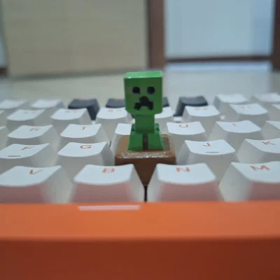 Keycap Creeper Minecraft độc đáo cho bàn phím cơ