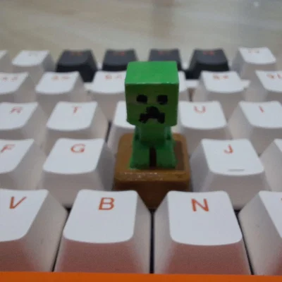 Keycap Creeper Minecraft độc đáo cho bàn phím cơ