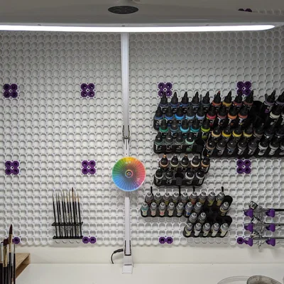 Bộ kệ đựng sơn 31mm cho hệ thống Multiboard (Pro Acryl Paint Racks)