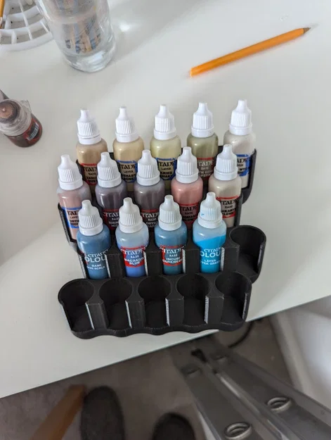 Kệ treo tường đựng màu vẽ dropper bottle cho hệ thống Multiboard - Image 2
