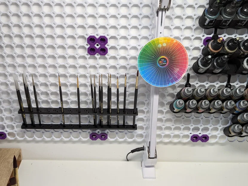 Giá treo cọ vẽ Paint Brush Holder cho hệ thống Multiboard - Image 1