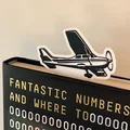 Kẹp sách hình máy bay Cessna độc đáo - Món quà cho tín đồ hàng không - Thumbnail 2