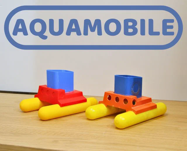 Aquamobile - Thuyền tắm cổ điển chạy bằng nước - Image 1