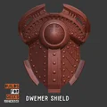 Khiên Dwemer (Dwemer Shield) - Fanart Skyrim - Thumbnail 3