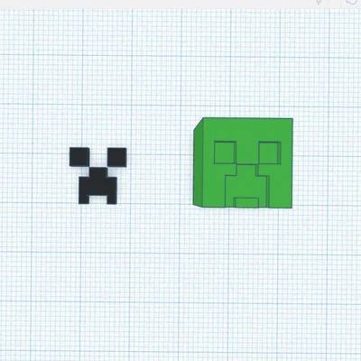 Đầu Creeper Minecraft cho Dummy 13 - Mô hình phụ kiện độc đáo