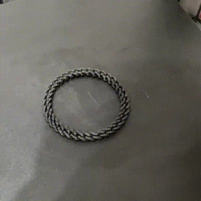 Vòng Tay Khớp Nối (Articulated Bracelet) In 3D