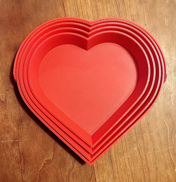 Giỏ Trái Tim Gấp Gọn (Collapsible Heart Basket) - Image 2