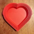 Giỏ Trái Tim Gấp Gọn (Collapsible Heart Basket) - Thumbnail 2