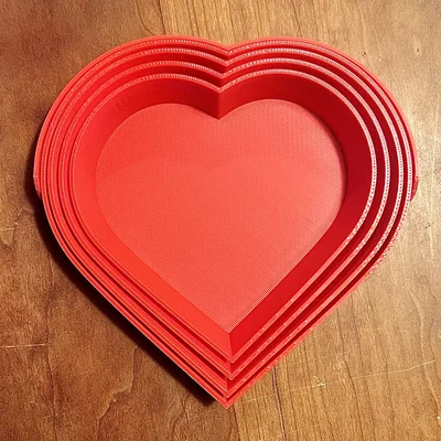 Giỏ Trái Tim Gấp Gọn (Collapsible Heart Basket)