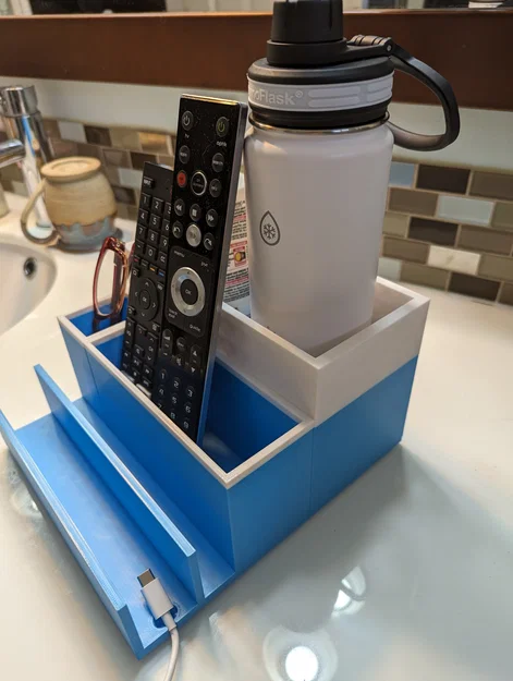 Khay organizer để đồ kệ đầu giường (Bedside/Nightstand storage organizer) - Image 2