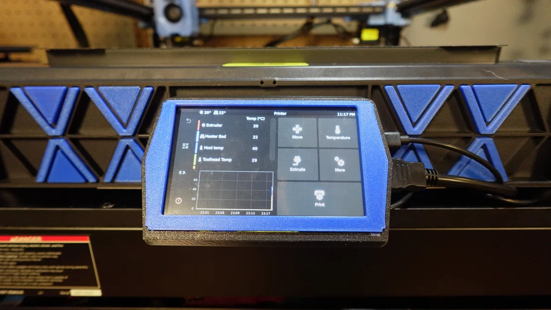 Sovol SV08 5" BTT HDMI Display Tab Mount - Image 3