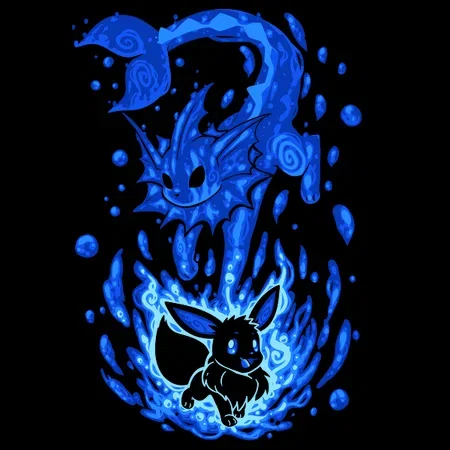 Tranh Hueforge Eevee/Vaporeon Evolution (STL) - Image 1