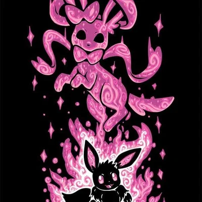 Tranh Hueforge Eevee/Sylveon Evolution (STL)