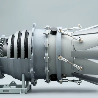 Afterburner & Variable Nozzle (Ống xả biến thiên) cho Turbojet