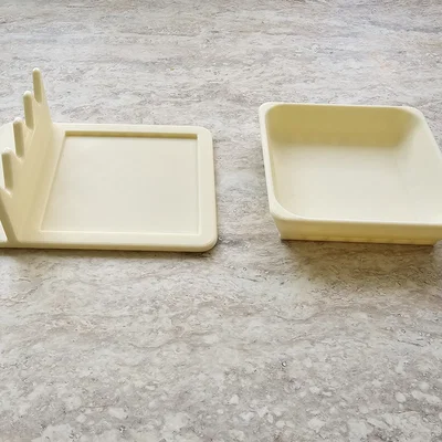 Khay gác muỗng đũa 3D tiện lợi cho nhà bếp sạch sẽ
