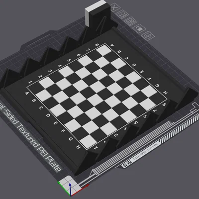 Cờ Vua Cuộn Nam Châm (Print in Place) – Roll-up Chess magnetic