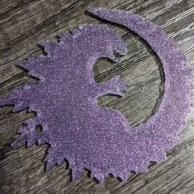Móc khóa charm Godzilla