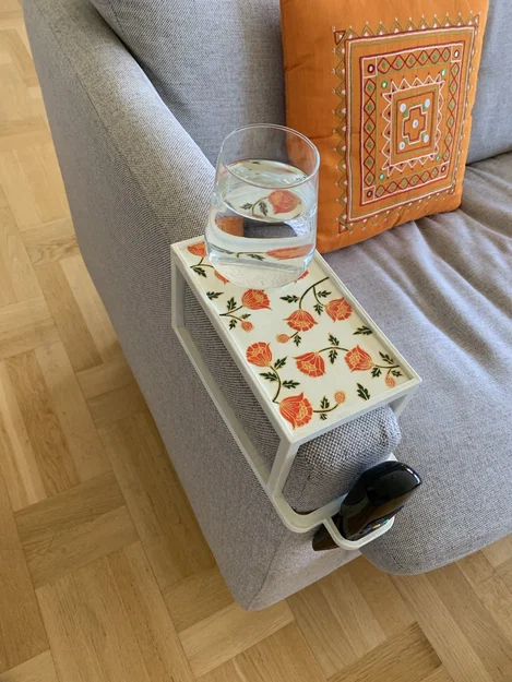 Khay 3D Đựng Đồ Gắn Tay Vịn Sofa Tiện Lợi Cho Gia Đình - Image 1