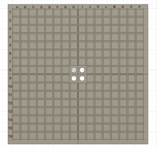 Bàn cờ modular Ricochet Robots 16x16 - Image 1