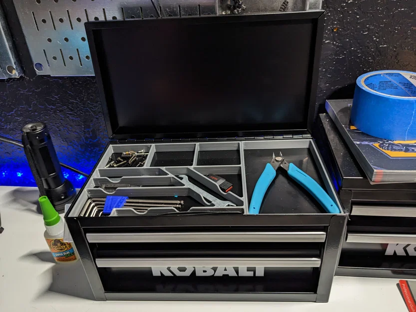 Bộ Organizer cho Kobalt Mini Tool Box (Kobalt Mini Tool Box Organizer) - Image 2