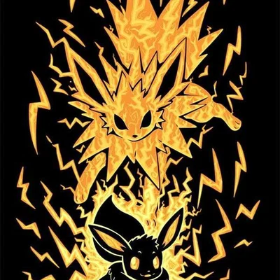 Tranh Hueforge Eevee/Jolteon Evolution (STL)