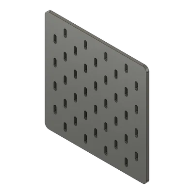 Mẫu thiết kế (Template) bảng treo IKEA SKÅDIS cho Fusion 360