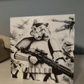 Tranh in 3D Stormtrooper Star Wars - Nghệ thuật HueForge - Thumbnail 2
