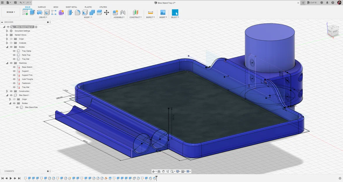 Khay đựng linh kiện cho Park Tool Bicycle Stand (Park Tool Bicycle Stand Parts Tray) - Image 6