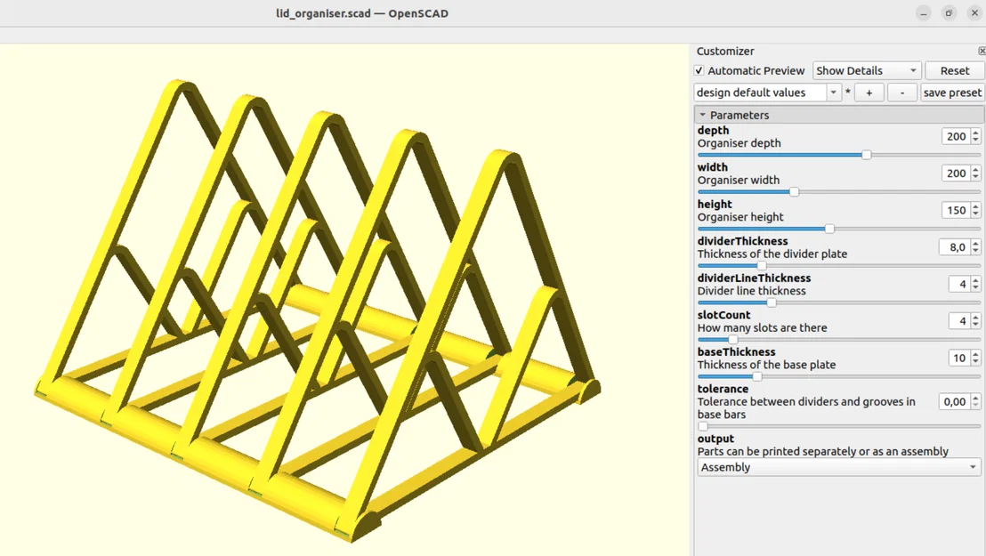 Kệ/Organizer Dọc Tuỳ Biến Cho Đồ Mỏng - Image 2