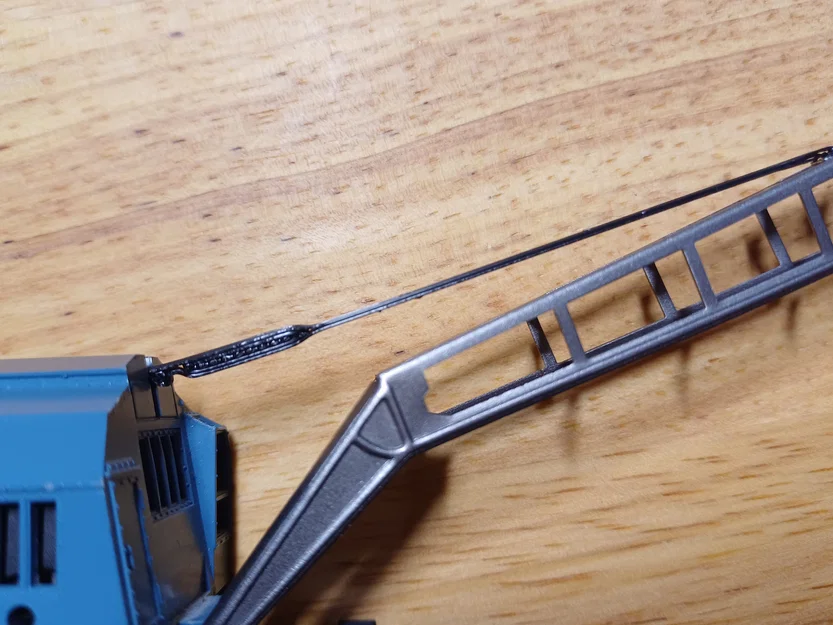 Thanh giữ cần cẩu Märklin (Kranarmhalterung) in 3D thay thế - Image 3