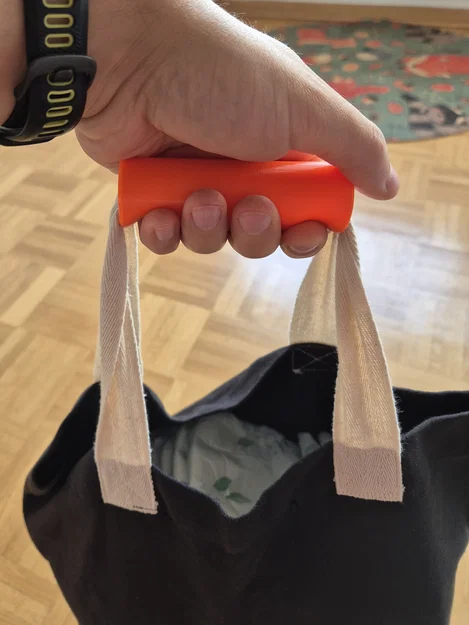 Tay nắm xách túi/đi chợ & hỗ trợ cầm chai nước (Carrying bag / shopping bag / water grip aid) - Image 1