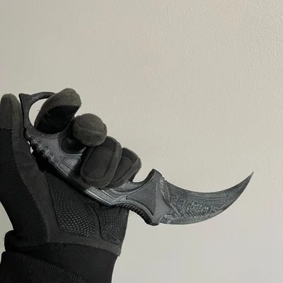 Mô hình dao Karambit in 3D thiết kế dễ in và lắp ráp