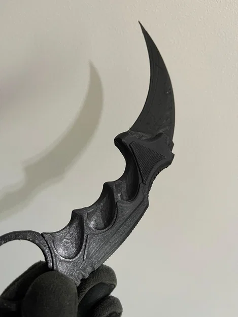 Mô hình dao Karambit in 3D thiết kế dễ in và lắp ráp - Image 2