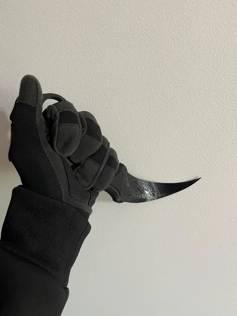 Mô hình dao Karambit in 3D thiết kế dễ in và lắp ráp - Image 3