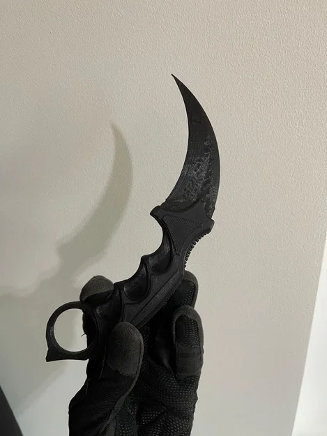 Mô hình dao Karambit in 3D thiết kế dễ in và lắp ráp - Image 4
