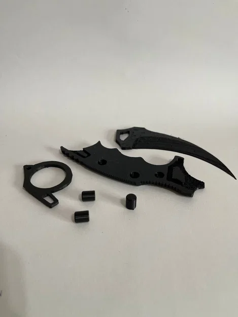 Mô hình dao Karambit in 3D thiết kế dễ in và lắp ráp - Image 5