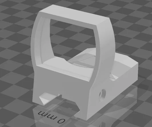 Mô hình kính ngắm Red Dot cho súng ngắn dùng thanh ray RIS - Image 1