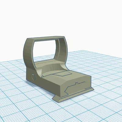 Mô hình kính ngắm phản xạ Reflex Sight cho súng subcompact