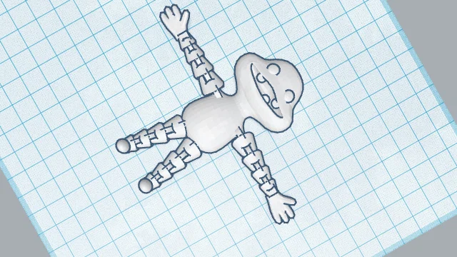 Articulated Fricklet: Mô hình khớp nối linh hoạt in 3D độc đáo - Image 1