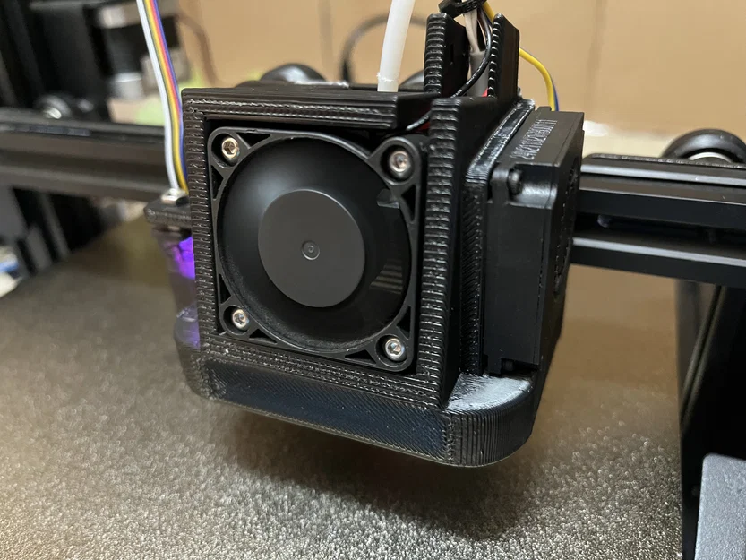 Fan duct Satsana cho Ender 3 tích hợp ngàm CR Touch chuẩn xác - Image 3