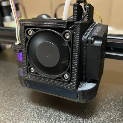 Fan duct Satsana cho Ender 3 tích hợp ngàm CR Touch chuẩn xác