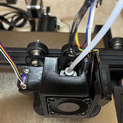 Fan duct Satsana cho Ender 3 tích hợp ngàm CR Touch chuẩn xác