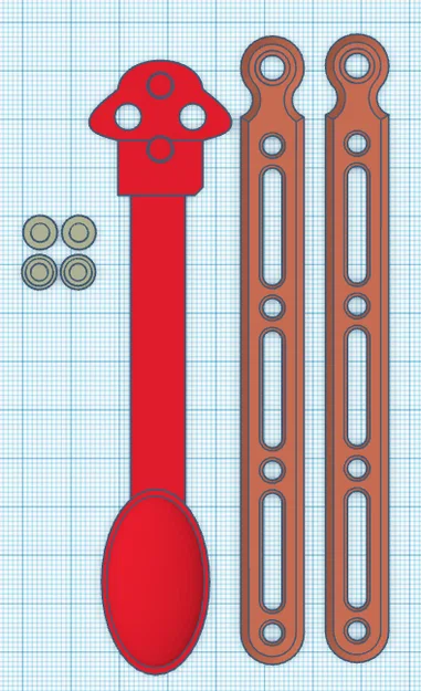 Spoon knife – Thìa ăn phong cách dao gấp độc đáo - Image 1