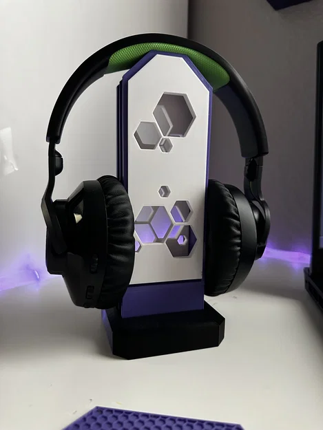 Giá treo tai nghe (Headset Stand) 3D in 3D thiết kế hiện đại - Image 1