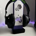 Giá treo tai nghe (Headset Stand) 3D in 3D thiết kế hiện đại - Thumbnail 1