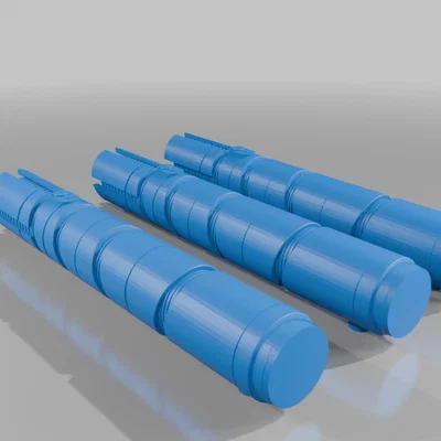 Mô hình 3D Lightsaber của Qimir (The Acolyte) - Bản in v2 chi tiết